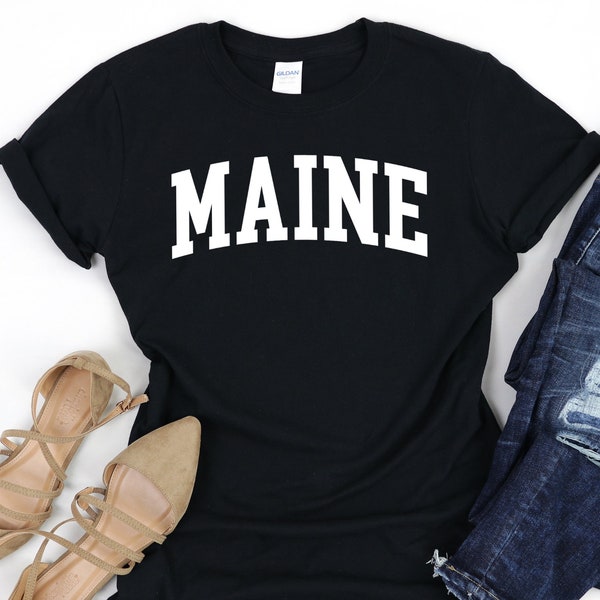 Maine Shirts, Maine State Shirt, Maine Tee, Maine Home Tee, Mama Gift, Maine Travel Gifts, Maine Apparel, Maine Gift Shirt, Maine Mom Shirt