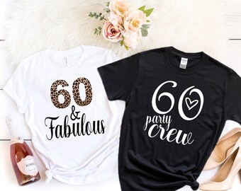 60th Birthday Squad - Etsy