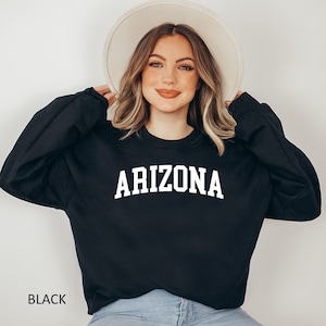Arizona Sweatshirt, Arizona Sweater, Arizona Mama Gift, Arizona Crewneck, Arizona Mom Gift, Arizona Gift, Arizona State, State Sweatshirt