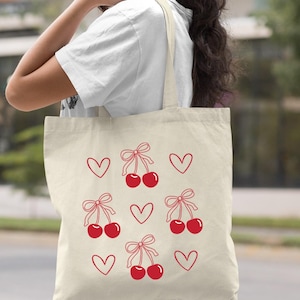 Cherry Print Purse - Etsy