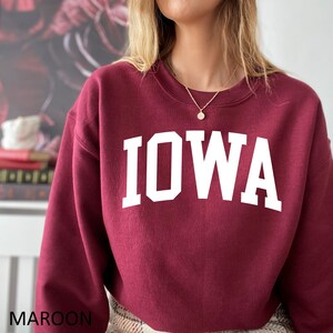 Iowa Sweatshirt, Iowa Sweater, Iowa Mama Gift, Iowa Gifts, Iowa Mom