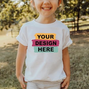 Custom Text Toddler Shirt, Personalized Toddler Text Shirt, Custom Toddler T-Shirts, Your Text Toddler Shirt,Customized Text Toddler T-Shirt