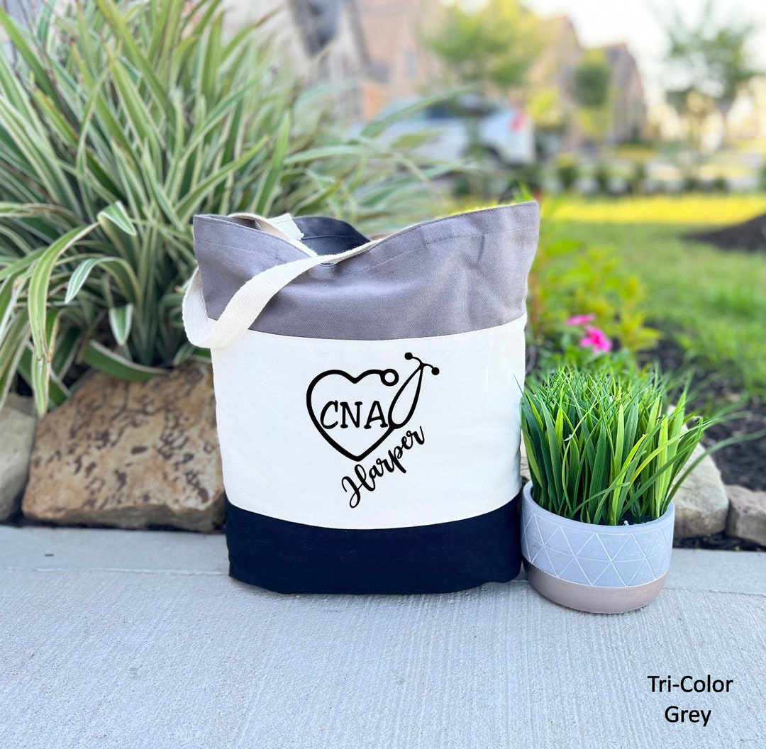 Certified Nursing Assistants Bag, Personalized CNA Bag, CNA Week Tote