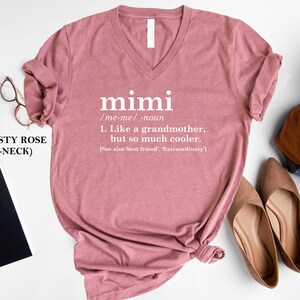 Mimi Definition Shirt, Grandma Shirt, Funny Grandma Shirt, Mothers Day Shirt, Gift for Moms, Grandparents Gift, Trendy Shirts, Gift For Mimi image 3