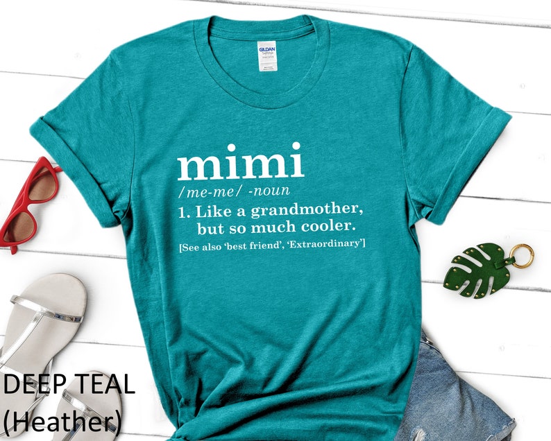 Mimi Definition Shirt, Grandma Shirt, Funny Grandma Shirt, Mothers Day Shirt, Gift for Moms, Grandparents Gift, Trendy Shirts, Gift For Mimi image 4