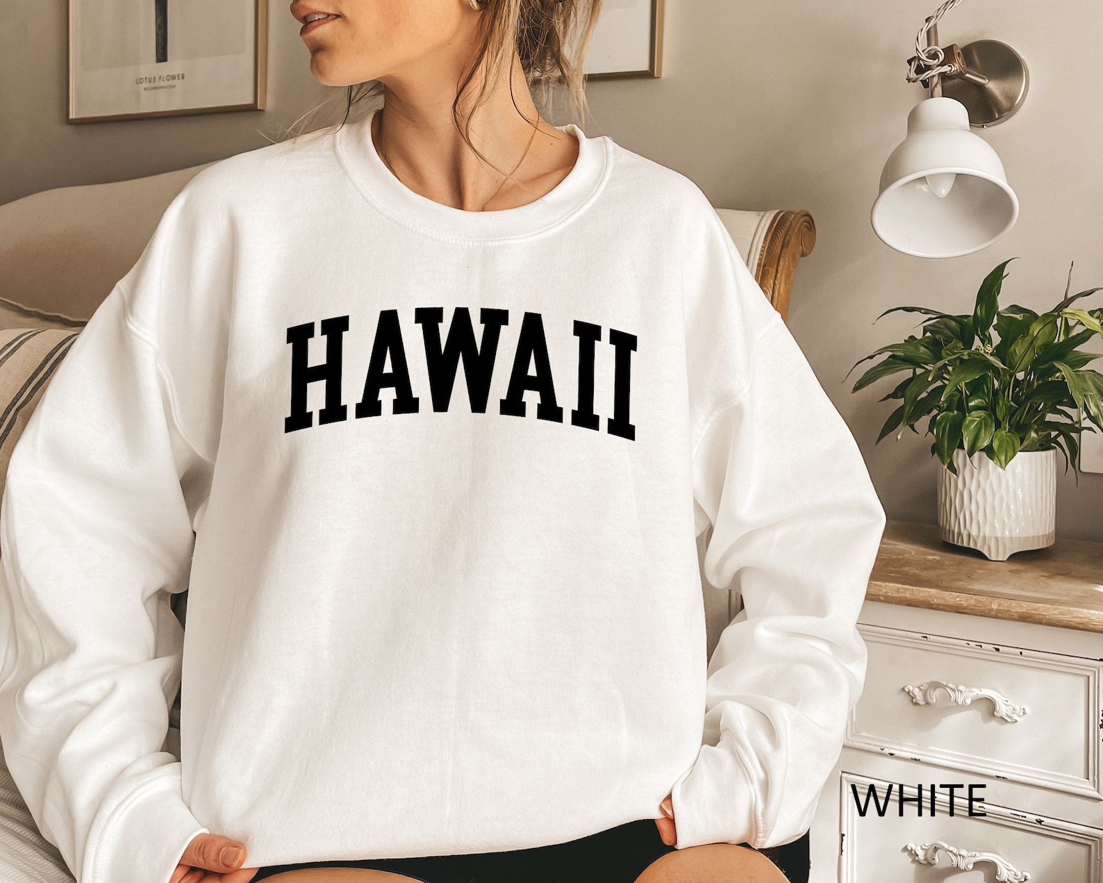 Hawaii Gift Ideas for the Holidays featured by top Hawaii blog, Hawaii Travel with Kids: Hawaii Sweatshirt Hawaii Crewneck Sweatshirt Hawaii Sweater image 0