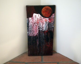 Original abstract acrylic painting