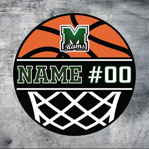 DIGITAL Basketball Door Sign or Locker Tag. Etsy