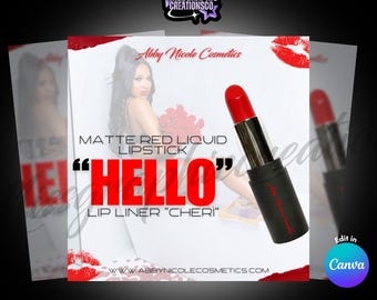 Cosmetics Product Flyer Template