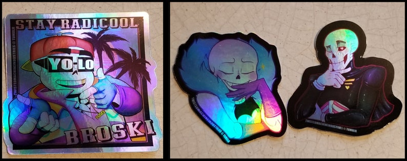 Undertaleau Stickers [preorder] - Etsy