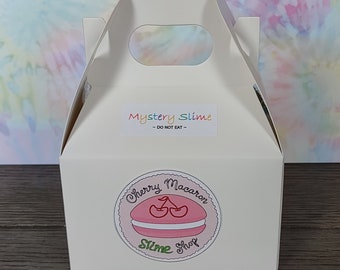 Mystery Slime Box (3 oz. slime, scented slime, diy slime, sensory play, fidget, gift, party favor, stocking stuffer)