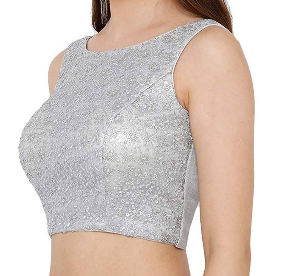 Buy Silver Blouse Collection For Women Online At Best Prices