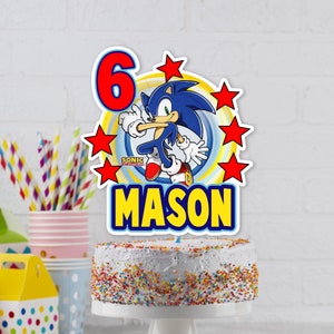 Sonic Dash Edible Image Cake Topper Personalized Birthday Sheet Custom -  PartyCreationz