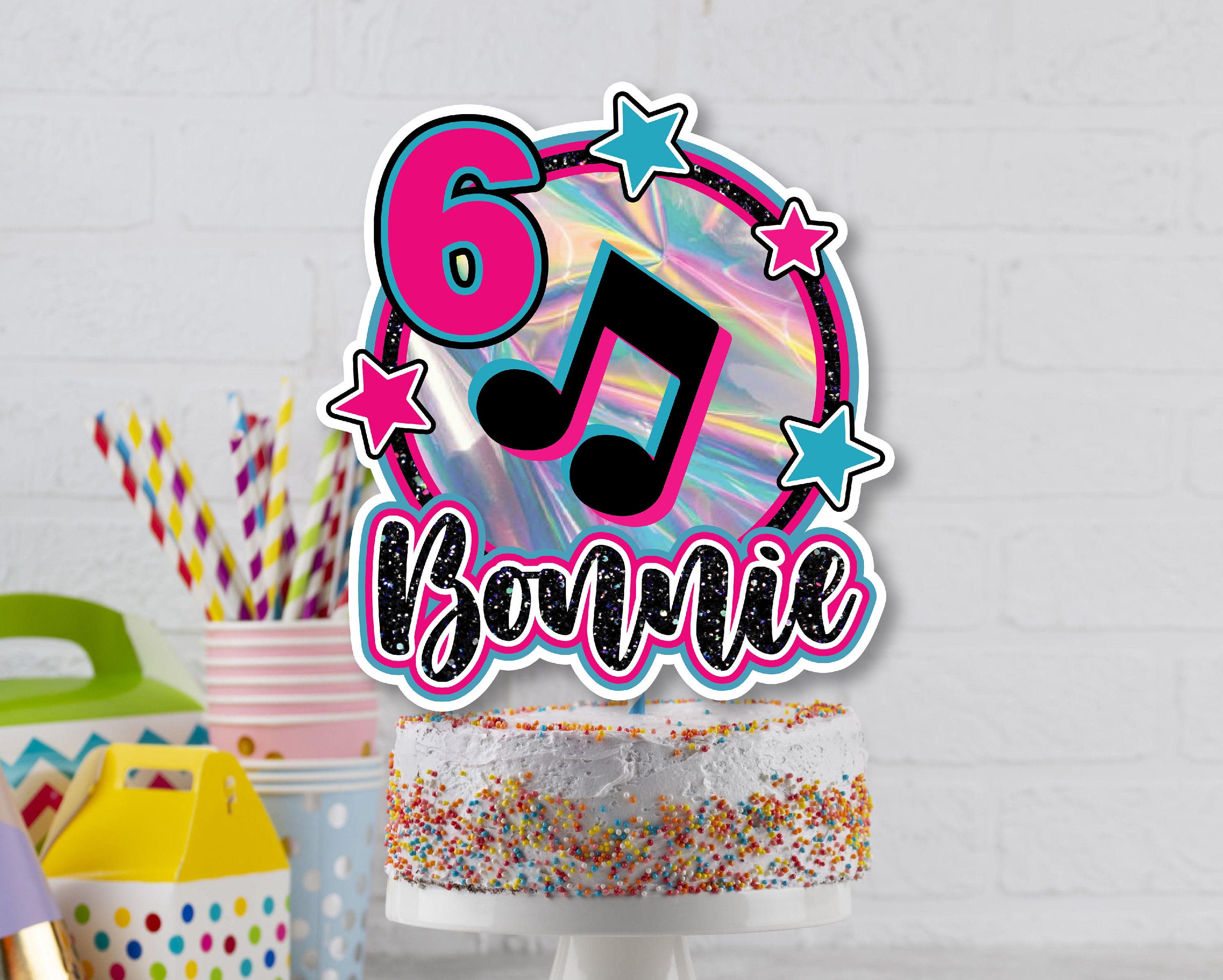 Tiktok Cake Topper Printable - Etsy