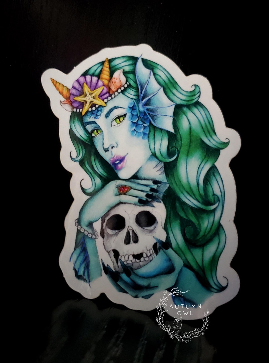 Sirens Sticker Siren and the Sailor Sticker - Etsy