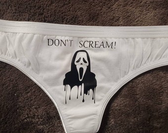 Horror Themed Women's Underwear
