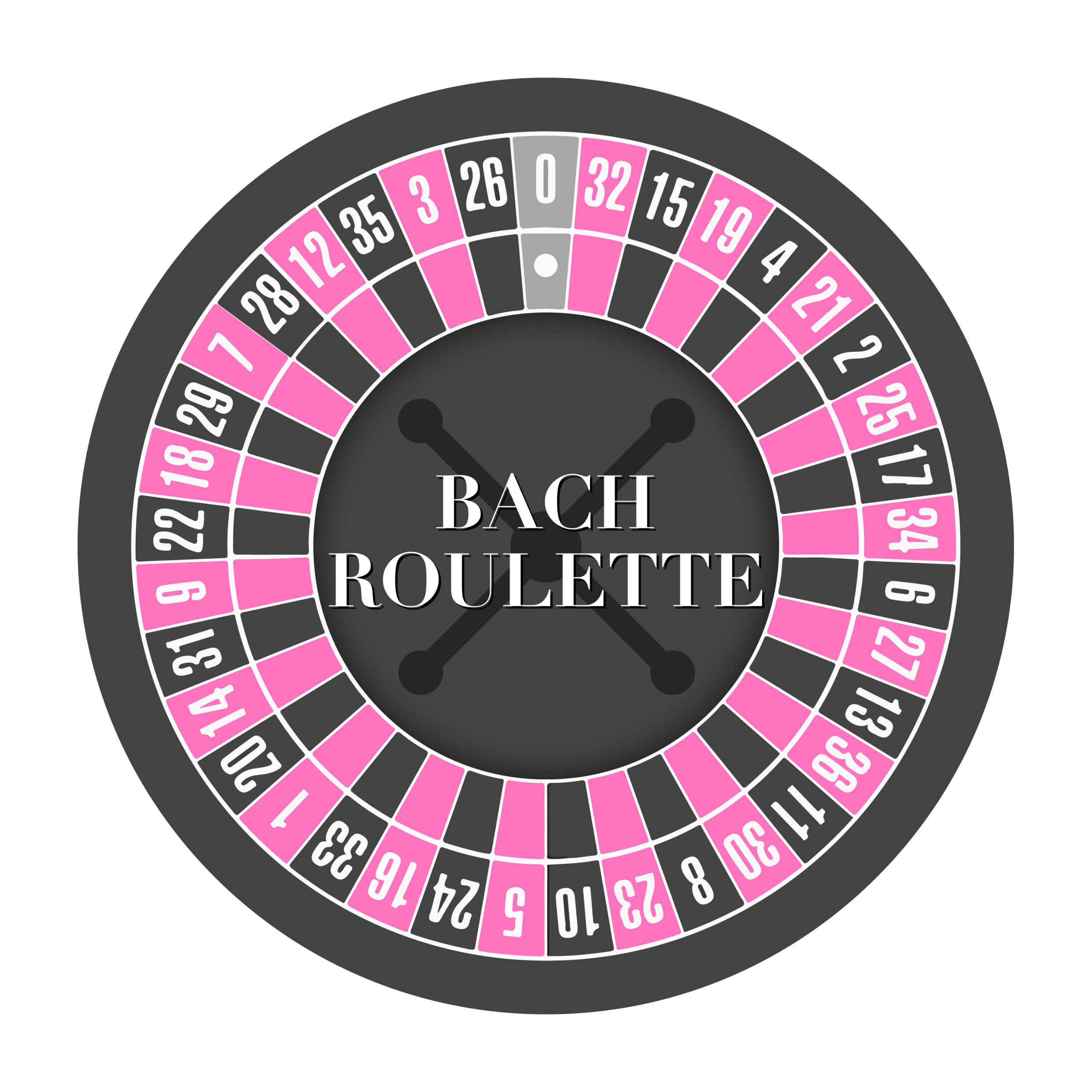 Pink Roullette Table Bach-roulette - Pink - Bachelorette Party, Las Vegas, Casino Theme ...