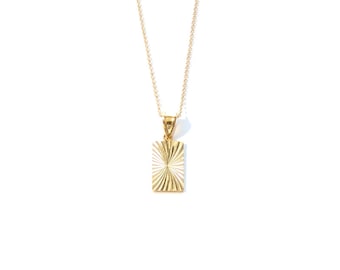 Collar con placa Ibiza Starburst