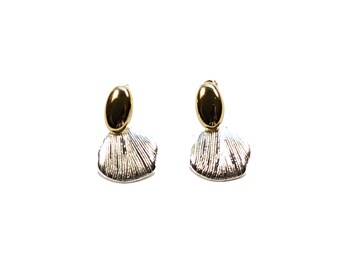 Pendientes Joli de dos tonos