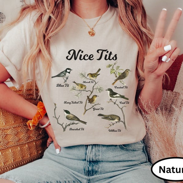 tits bird tshirt, tits bird shirt, nice tits bird shirt, great tits bird shirt, bird shirt nice tits, bird shirt tits