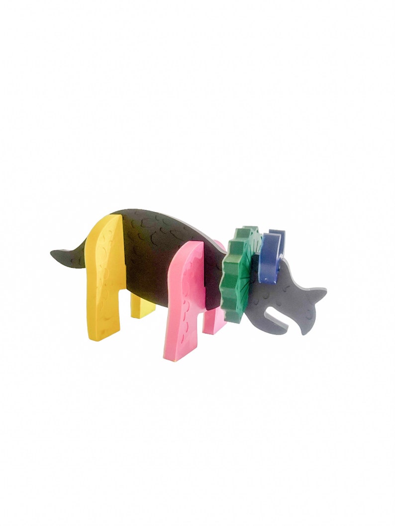 Dinosaur Crayon Dinosaur Puzzle 3D Dinosaur 3D Puzzle image 1