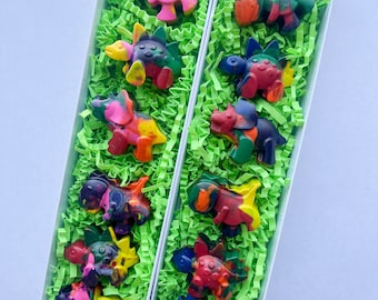 Dinosaur Crayons: Assorted Colors, Kids Gift Set