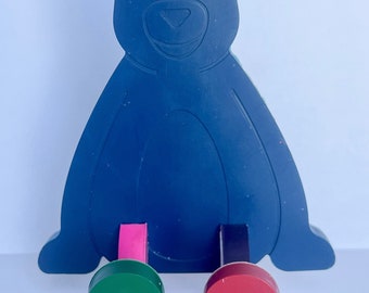 READY TO SHIP | Bear Crayon | Bear Puzzle | 3D Bear | Bear Kids Gift | 3D Puzzle