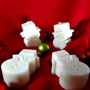 Candle snowman