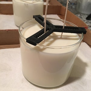 3D Printed Custom Candle wick Holders