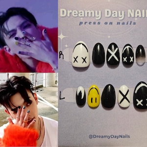 Ateez Hongjoong Matz Nails- Press Ons