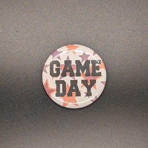 Virginia Tech Hokies Game Day Buttons | VT Tailgate Pins | Blacksburg VA Alumni Gift | College Football Accessories bild 3