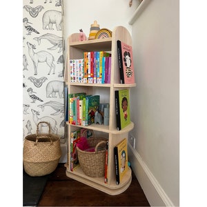 Raphaella the Rotating Bookcase