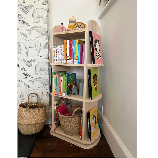 Raphaella the Rotating Bookcase