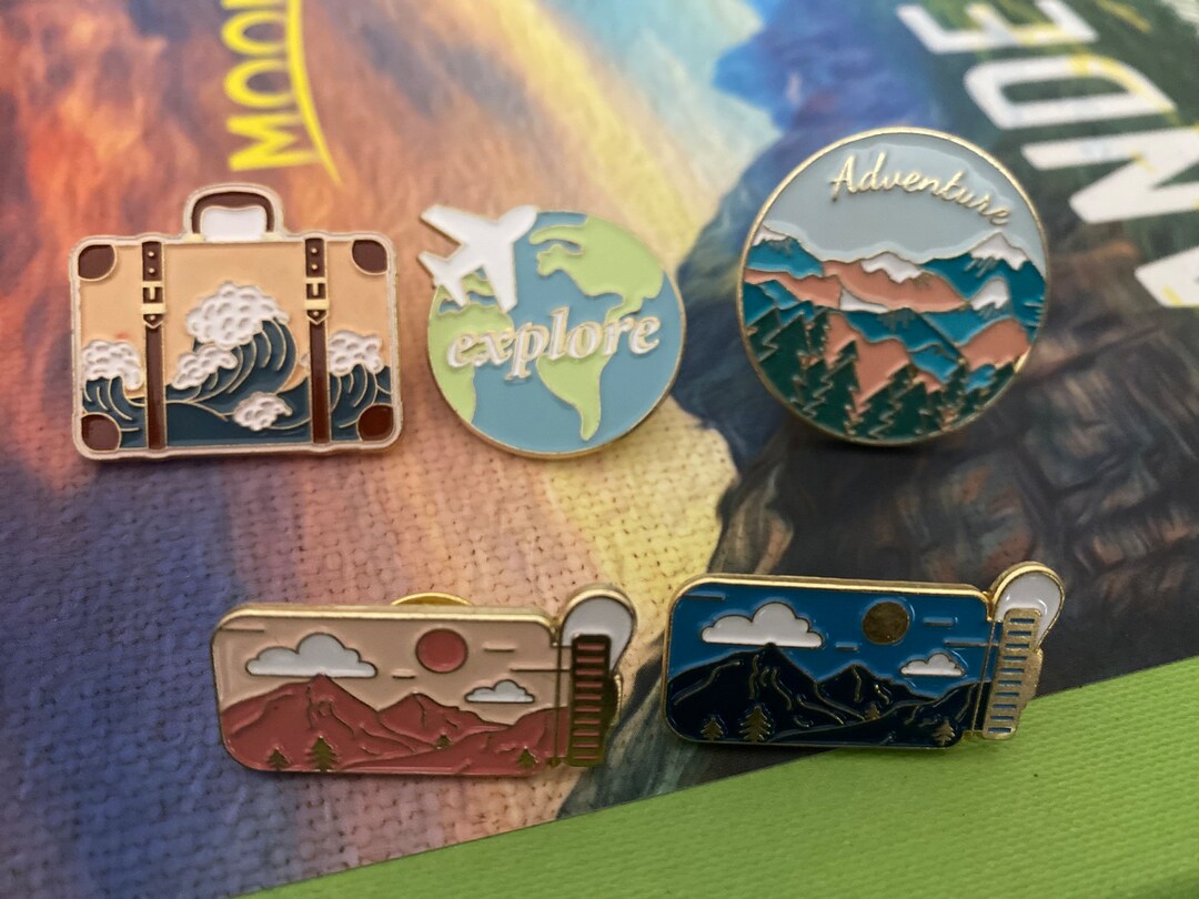 Travel Pin Collection Etsy