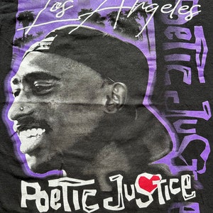 Poetic Justice Tupac Shakur LA Graphic T-Shirt!