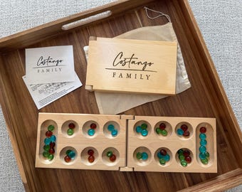 Custom Wood Mancala Game
