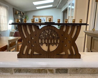 Personalized Family Menorah