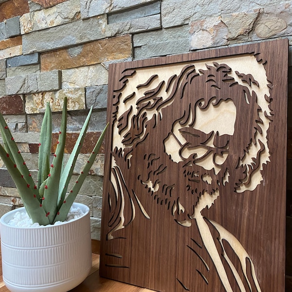 Wood Wall Art, Forever Jerry