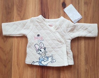 Disney Baby Daisy Duck Top Jacket Ecru Baby Girls 7.5 lbs 3.4 kg 50 cm Primark