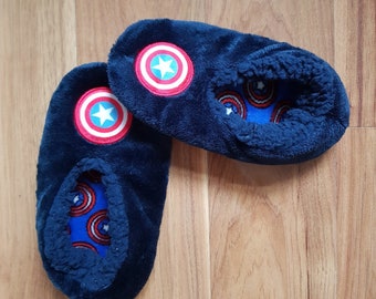 Marvel Avengers Capitán América Zapatillas Niño Primark Niños Footlets Pinza Disney 3-6 Old UK/IRL 9-12 EUR 28.5-30.5 USA 9.5-12.5