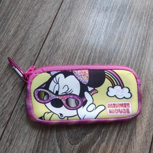 Geldbörse Primark Minnie Mouse Disney Geldbörse selten rosa neu Minnie mit Brille
