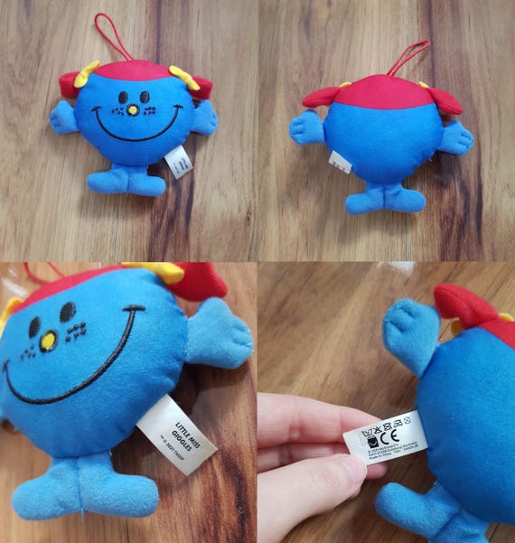 Mr. Men Little Miss Mcdonald's Happy Meal Plush Toy Little Miss