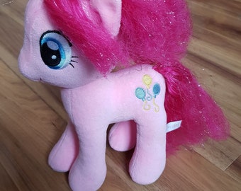 Pinkie Pie Ty Sparkle My Little Pony Plush Toy Soft Animal Figure