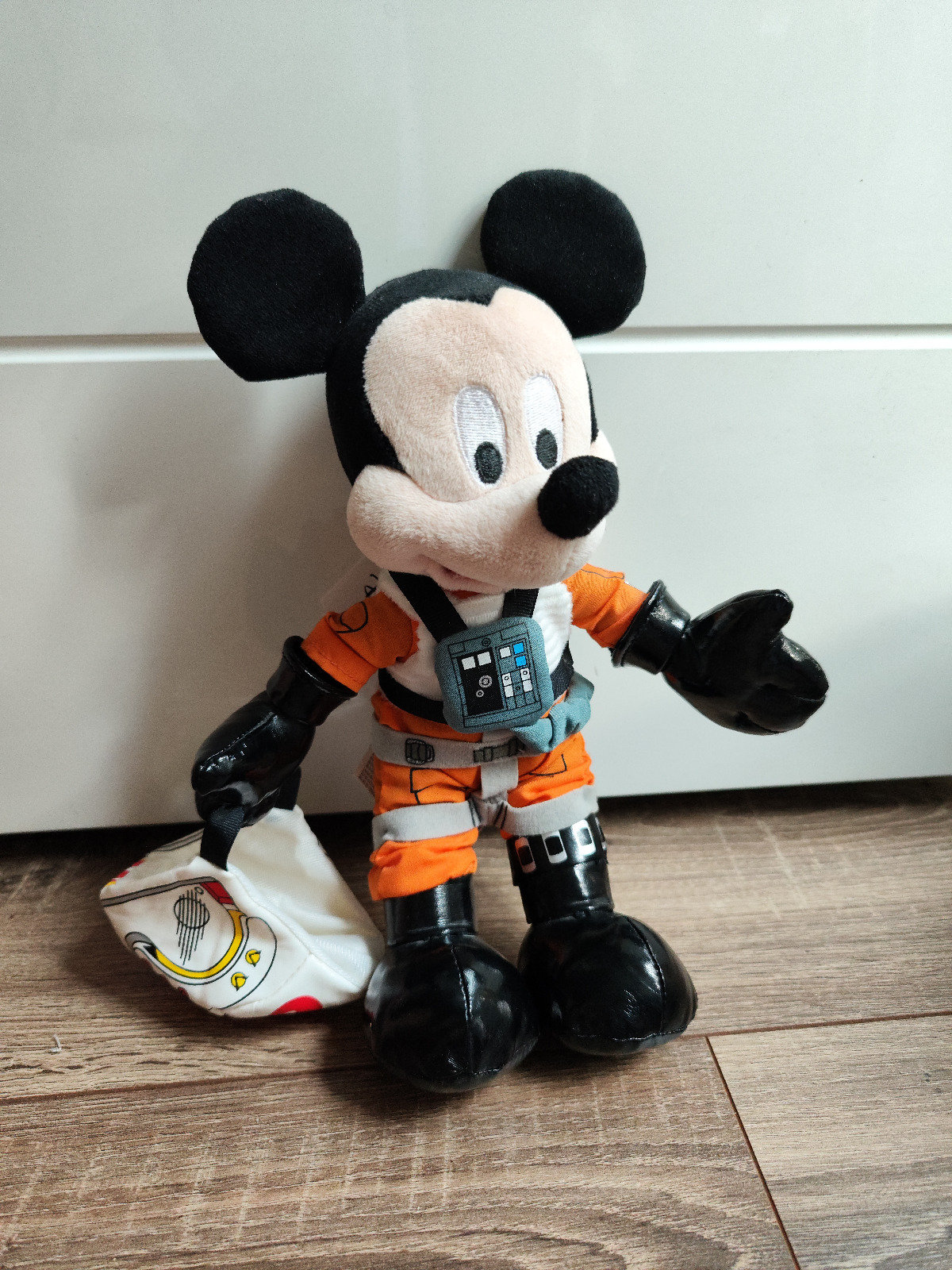 Disney Parks Star Wars Mickey Mouse as X-wing Pilot Plush New With