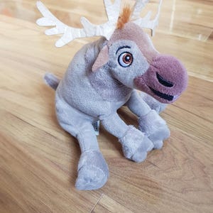 Disney Frozen Sven Plüsch-Rentier Imagine8 Kuscheltier Grau Sehr selten Sitzend