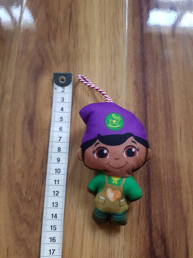 McDonald's Elf Mates Elf Pets Toy Maker Reindeer Chef Plush Christmas Happy Meal Soft Toy The Elf On The Shelf Hanging Decoration Rare image 4