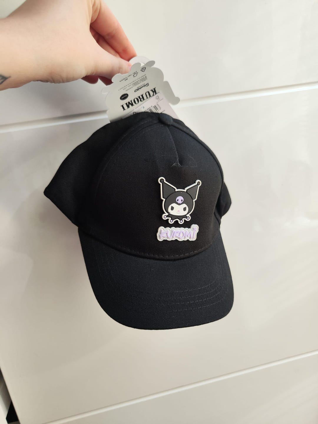 Kuromi Black Baseball Cap Hat NWT New With Paper Tags Cute for
