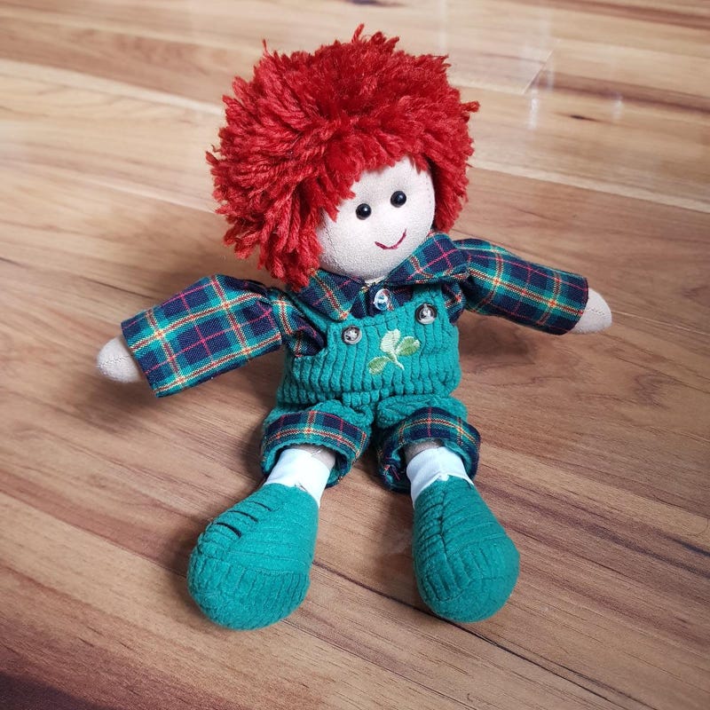 Red Hair Rag Doll - Etsy