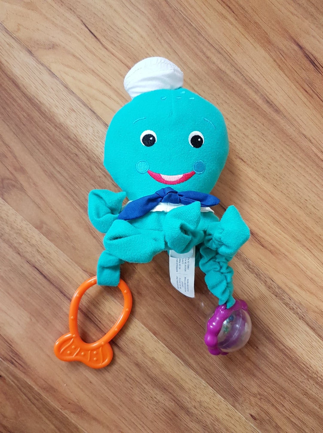 Disney Baby Einstein Ossie Octopus Activity Plush Baby Rattle Toy Nursery Comforter Etsy