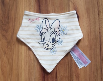Disney Baby Bib Bandana Primark Daisy Duck Character Cloth Girls Boys Burp Cloth 3/6 M 68 cm